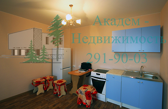 Купить двухкомнатную студию в Академгородке в новом доме на Шатурской 10