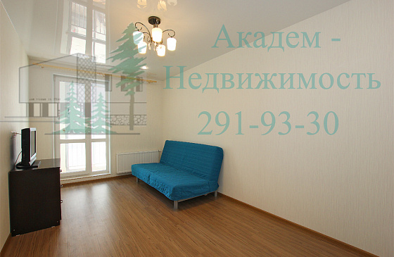 Снять однокомнатную квартиру в новом доме Академгородок Шлюз