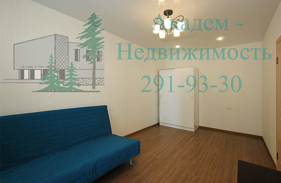 Снять однокомнатную квартиру в новом доме Академгородок Шлюз