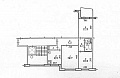 Снять комнату коммуналку в Академгородке на Полевой 11 в 3-х комнатной квартире