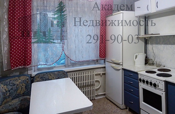 Снять двухкомнатную в Академгородке рядом с гимназией Горностай на Полевой 6