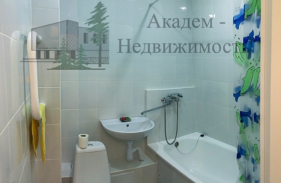 Квартира с евроремонтом в Академгородке на улице Демакова 10