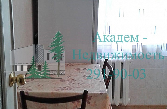 Снять двухкомнатную изолированную квартиру в Академгородке Новосибирска на Иванова 15