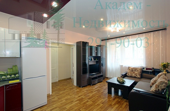 Посуточная аренда двухкомнатной квартиры студии в Академгородке возле клиники Мешалкина 