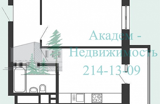 Снять однокомнатную квартиру на Русской 38 в новом доме