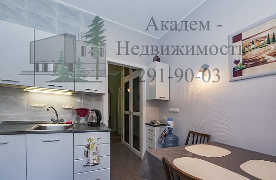 Снять двухкомнатную квартиру в Академгородке на Золотодолинской 9 с большой кухней