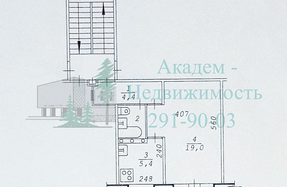 Как купить квартиру в Академгородке Новосибирска рядом с Военным институтом и базаром